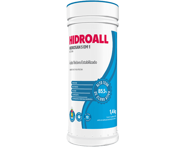 Hidrosan 5 em 1 Pastilha - Hidroall – Sua piscina em boas mãos